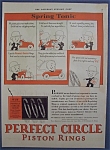 Vintage Ad: 1929 Perfect Circle Piston Rings