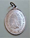 Vintage Our Lady of Guadalupe Mexico Holy Medal