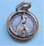 Click to view larger image of Small Vintage Our Lady of Fatima Holy Medal (Image1)