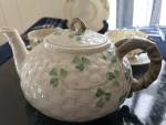 Click to view larger image of Rare Belleek Shamrock Tea Set (Image3)