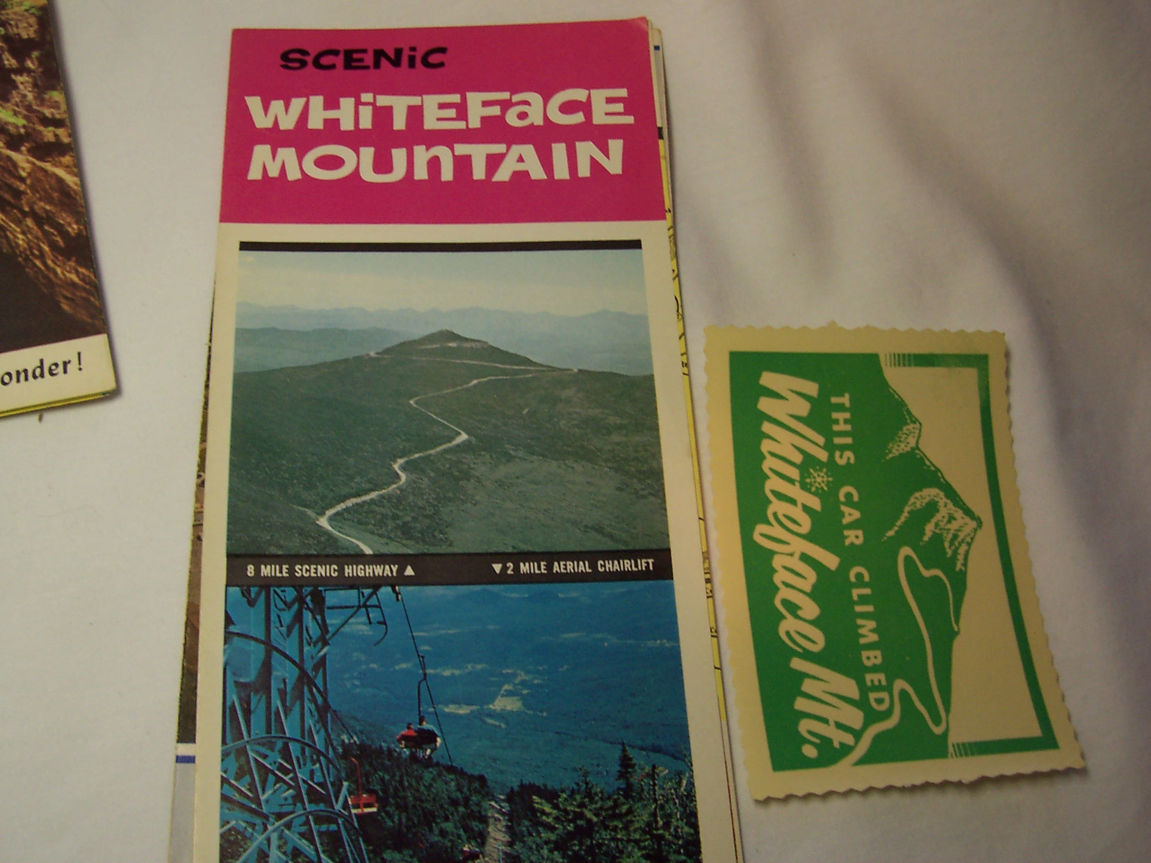 travel brochure 1960's
