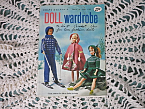 Coats & Clark's Doll Wardrobe To Knit Crochet Sew Barbie Ken