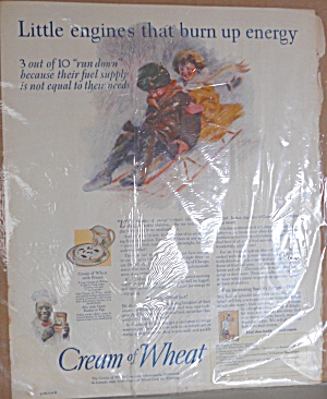 Cream Of Wheat Advertising, 1924
