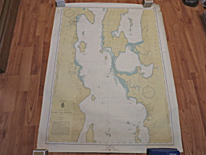 Us Lake Survey Map Northern And North Western Lake Champlain