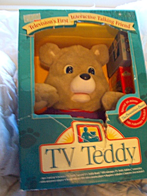 Tv Teddy Bear Ruxpin Bear 1993 In Box