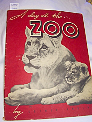 A Day At The Zoo Book by Ether Gould 1938 (Image1)