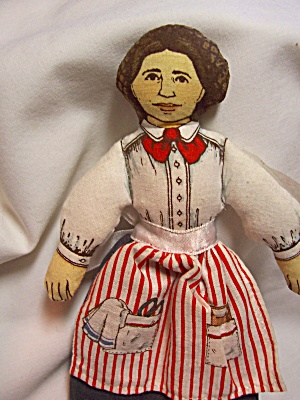 Clara Barton Cloth Doll 1979 Hallmark