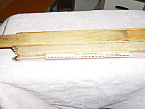 Wright Ziegler Thermometer in Wood Box (Image1)