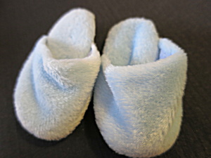 Doll Slippers Light Blue Will Fit 18 Inch Doll Like American Girl