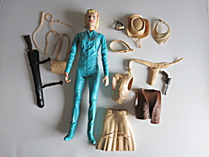 Jane West Doll And Accessories Louis Marx 1965 17 Pcs