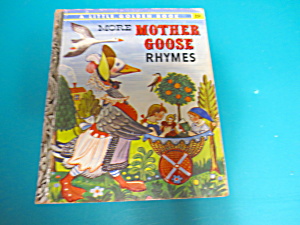 More Mother Goose Rhymes 1958 Book