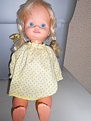 Baby Grow Up Doll Mattel 1978
