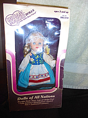 Cricket Dolls Of All Nations Holland Doll 9 Inch
