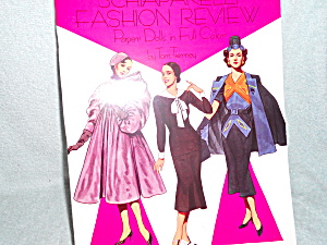 Schiaparelli Fashion Review Paper Dolls 1988