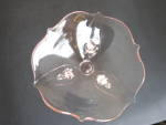 Click to view larger image of Lancaster Pink Depression Glass Footed Bon Bon Kay (Image2)