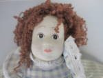 Pier 1 Imports Cloth Doll with Stockinette Painted Face
