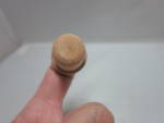 Click to view larger image of Vintage Wooden Thimble turned wood (Image2)