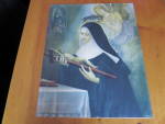 Click to view larger image of Saint Rite of Cascia  Patroness of abused wives Litho (Image2)