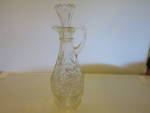 Click to view larger image of Cruet Anchor Hocking Early American Prescut pattern oil vinegar (Image1)