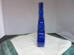 Click to view larger image of Vintage Cello or Violin Cobalt Blue Glass Bottle (Image2)