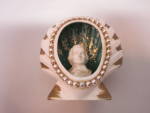 Click to view larger image of Mozart Figurine vintage Bone China Japan with label2 1/4 inch (Image2)