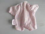 Click to view larger image of Vintage Corolee Doll Clothes one piece with bib collar pink White (Image2)