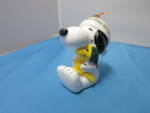 Click to view larger image of Vintage Snoopy Woodstock Christmas Tree Ornament 1972 (Image1)
