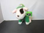 Click here to enlarge image and see more about item 549-19: Spuds Mackenzie Bud Light Plush Dog 1987