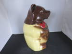 Click to view larger image of McCoy Brown Bear Cookie Jar HTF circa 1945 (Image5)