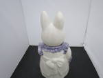 Click to view larger image of Metlox Pottery Bunny Rabbit Cookie Jar with Carrot (Image3)