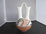 Click to view larger image of d tosa Dorela Tosa Jemez Navajo Wedding Vase signed (Image1)