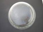 Click to view larger image of Pressed Glass Apple Serving Bowl diameter 10 14 inch (Image3)