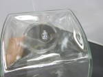 Click to view larger image of Anchor Hocking Large Glass Jar tin lid Doughnut  Jar (Image5)