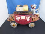 Click here to enlarge image and see more about item 822-16: Wells Fargo Company 2010 Stage Coach Cookie Jar 2010