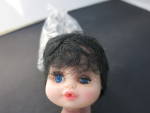 Vintage Sleep Eye Doll head with Rooted Hair for crafts