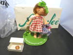 Annalee Doll Little Mae Flowers Logo Kid 96 97 with pin