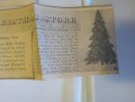 Click to view larger image of Christmas New York World Telegram New Paper Clipping 1940 (Image5)