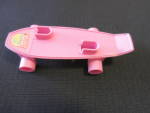 Click to view larger image of Vintage Barbie Doll California Pink Skateboard for Barbie Doll (Image3)