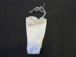 Click to view larger image of Vintage Barbie Doll white Bathing Suit Gathered front neck tie (Image2)