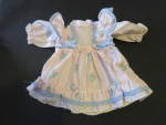 Vintage Doll Dress polka dot floral stripped adorable