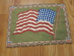 Click to view larger image of American Flag Coat of Arms Tobacco Cigar Flannel Felt Box Liner  (Image2)