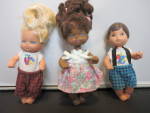 Click to view larger image of Mattel Dolls lot of 3 1976 and 1995 (Image1)