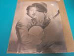 Click here to enlarge image and see more about item MB-PA50: BING CROSBY W/ BANJO PICTURE
