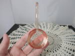 Click here to enlarge image and see more about item MBG-215: Vintage Molly Imperial Glass Pink Glass Mayonnaise Ladle