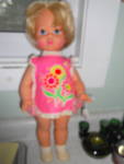 Click here to enlarge image and see more about item MB-MD559: Baby Sing A Long Doll Mattel 1969