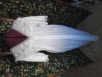 Click to view larger image of Nightgown White Chiffon with faux Pearls and lace Nylon (Image2)