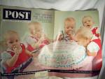 Click to view larger image of Fischer Quints 1st BDay Saturday Evening Post (Image1)