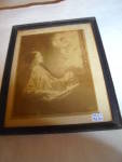 Click here to enlarge image and see more about item MB-PIC217: Heavenly Angel Print Framed