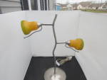 Click to view larger image of Art Glass Shade Portable Luminaire Student Desk Lamp (Image3)