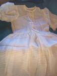 Click to view larger image of Vintage Childs or Womens Organdy Dress (Image1)